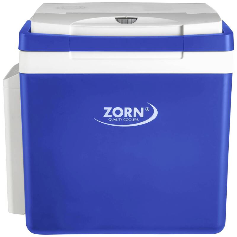 ZORN Akku-Kühlbox Z 26 LNE 25 l 7,8 Ah Thermoelektrisch 12 V 230 V Blau-Weiß - 4251702500657