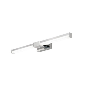 B-Ware Spiegelleuchte Badlampe Argo LED Spiegellicht Hochvolt Chrom Weiß 35,5 cm Lampe