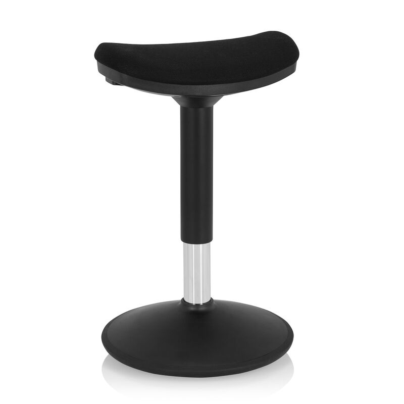 hjh OFFICE Stehhocker Stehhilfe BALANCE SIT I B Stoff schwarz ergonomisch - 4064323014850