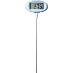 B-Ware TFA Dostmann Thermometer Garten Silber 30.2024.06 Außentemperatur digital 639g