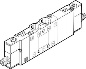 B-Ware FESTO Magnetventil 550227 CPE10-M1CH-5/3G-M7 M7 Nennweite Details 4 mm Magnet