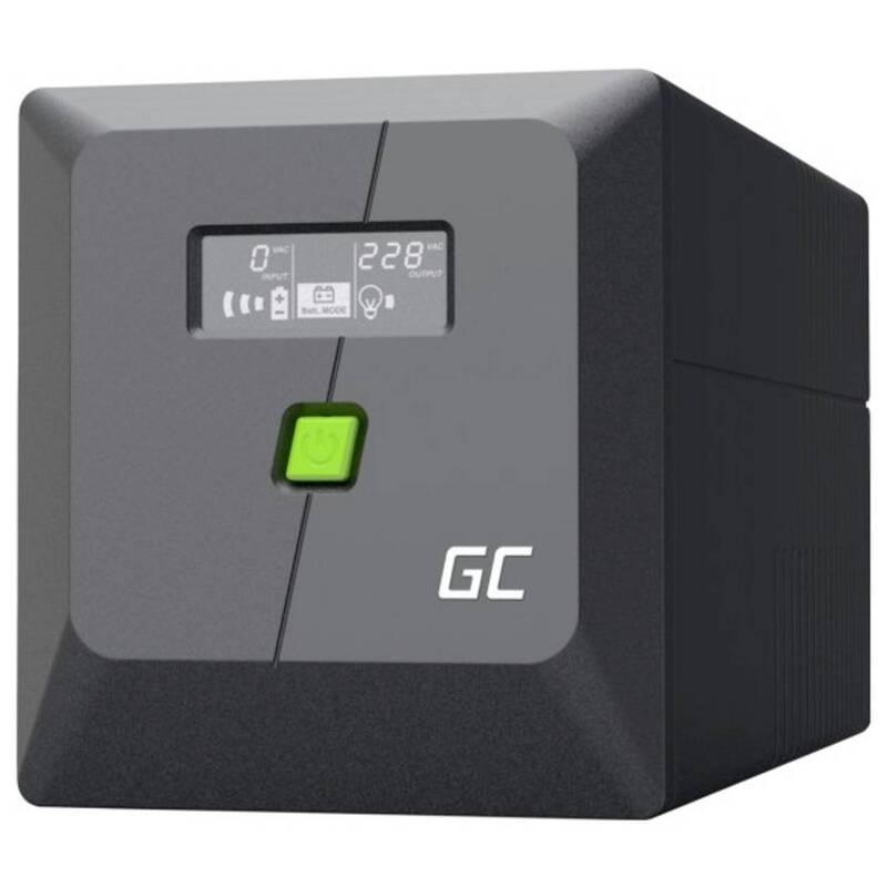 USV Stromversorgung Notstromversorgung GreenCell Schwarz Tower LC Display - 5904326375635