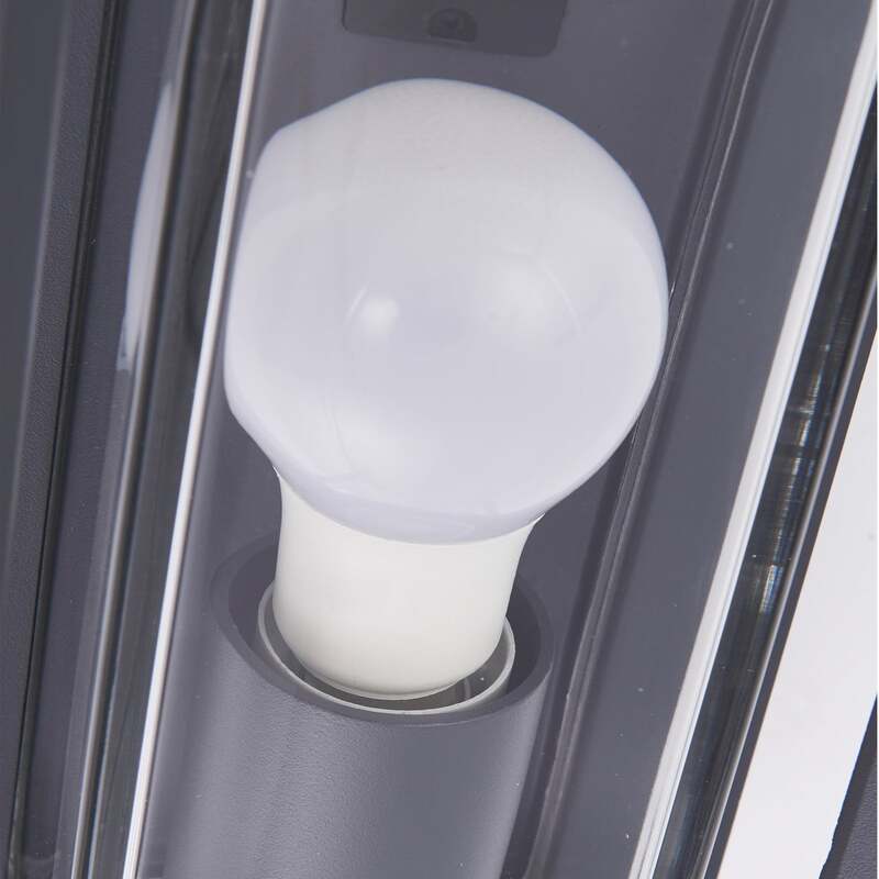 Arcchio Außenwandleuchte Ismera 25 cm anthrazit mit Sensor IP65 E27 - 4251911795844