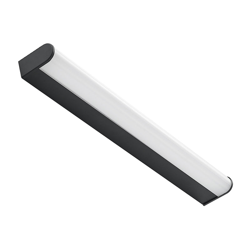 Lindby Wandleuchte Ulisan LED Wandlampe Leuchte schwarz matt 58,8cm IP44 - 4251911718669