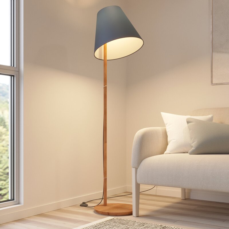 Lucande Jinda Stehlampe Standleuchte Stehleuchte Leselampe Wohnzimmerleuchte E27 - 4251096593433