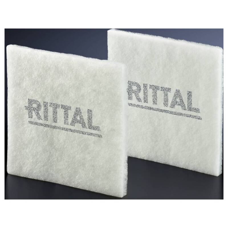 Rittal Ersatz-Filtermatte Chemiefaser SK 3322.700 120x120mm 5 Stück weiß - 4028177156159