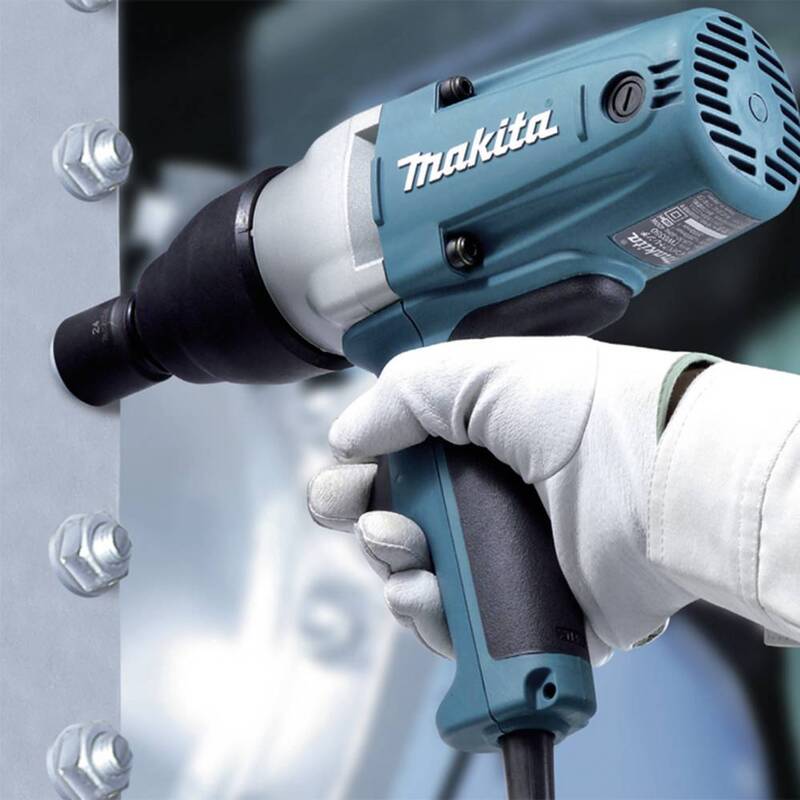 Makita Schlagschrauber TW0350J 400W 350Nm Schrauber Werkzeug ohne Akku 3kg - 0088381659123
