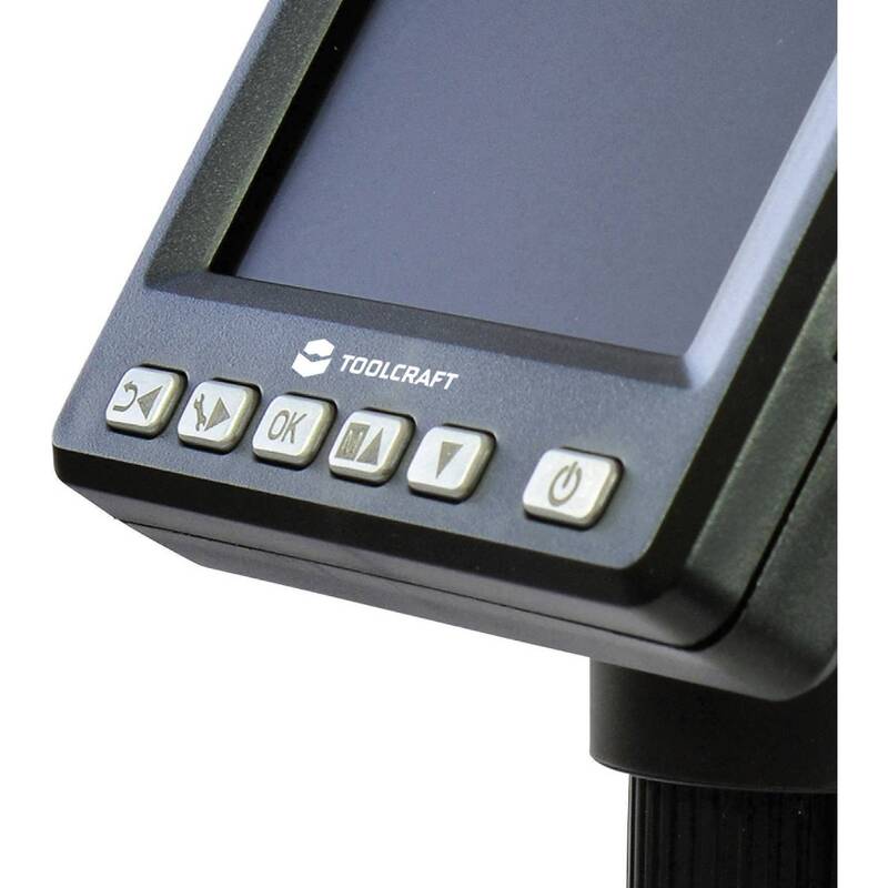 Toolcraft USB Mikroskop DigiMicro Lab5.0 5MP mit Monitor 20-500x Vergrößerung - 4053199557141