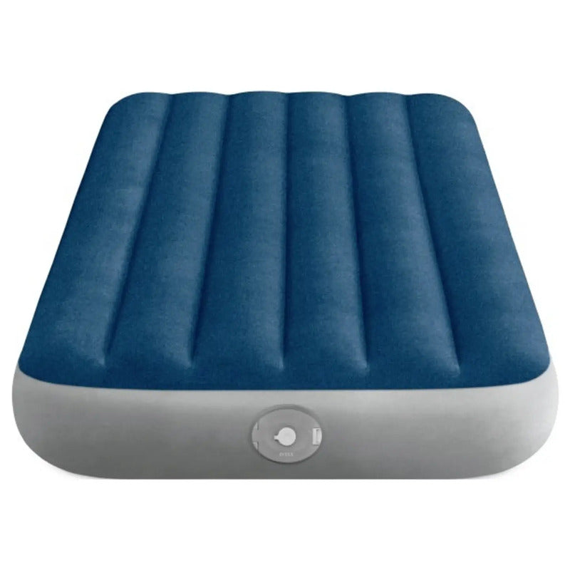 Intex Luftbett Prestige Downy Airbed 191x99cm blau Camping Gästebett 136kg - 6941057429526