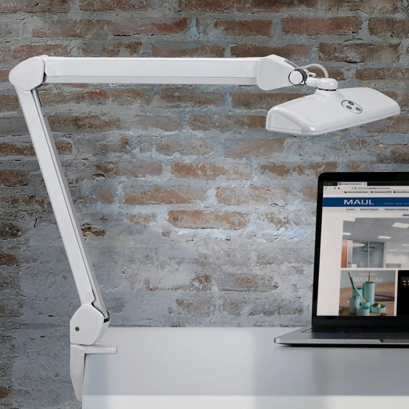 Maul LED Tischleuchte MAULintro dimmbar weiß 51,5cm Metall Kunststoff Lampe - 4002390079143