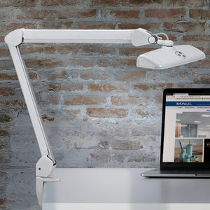B-Ware Maul LED Tischleuchte MAULintro dimmbar weiß 51,5cm Metall Kunststoff Lampe