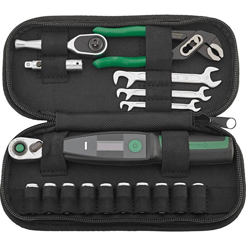 Stahlwille Fahrradwerkzeug-Set Kit Fahrrad Werkzeug Satteltasche 18-tlg Tasche - 4018754343942