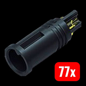 77x B-Ware Binder Sensor-Aktor-Steckverbinder 09 3111 71 04 unkonfektioniert Stecker