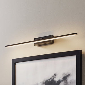 B-Ware LED-Wandleuchte Miroir 60 cm schwarz 3000K Wandlampe Lampe Leuchte Spot Licht