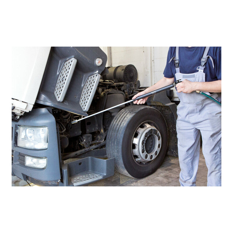 Hazet Druckluft Ausblaspistole 2-Wege Blaspistole Konus 9040-4/6 6-teilig 366g - 4000896263660