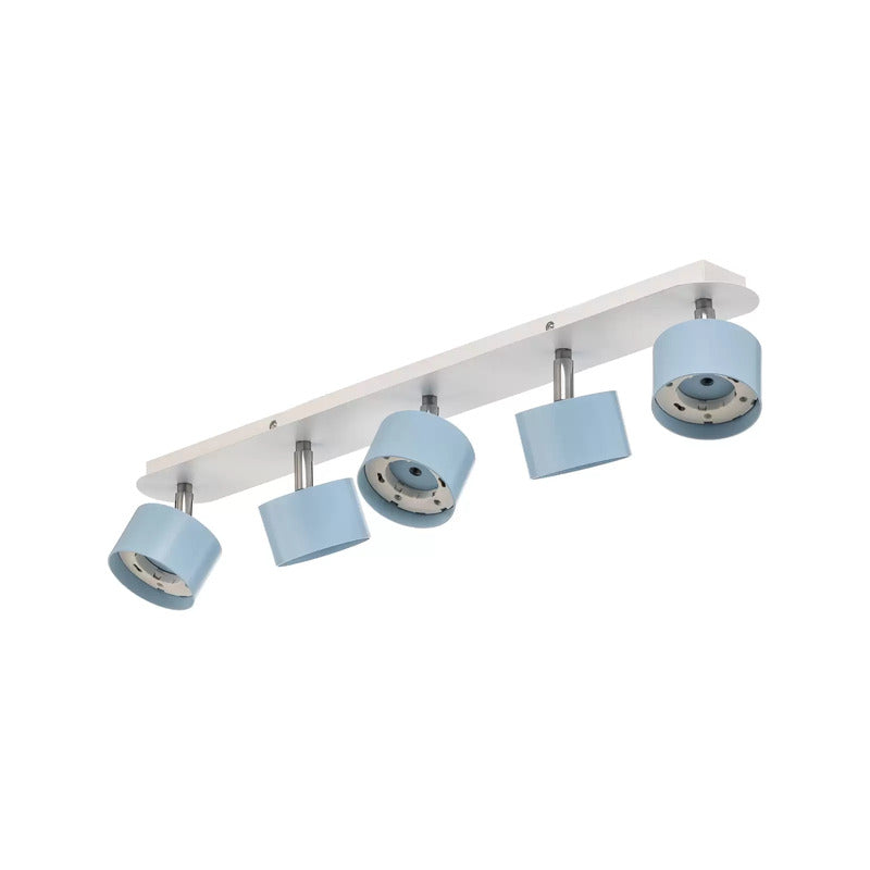 Deckenstrahler Cloudy fünfflammig blau Deckenlampe Deckenleuchte Lampe Leuchte - 5902693776086