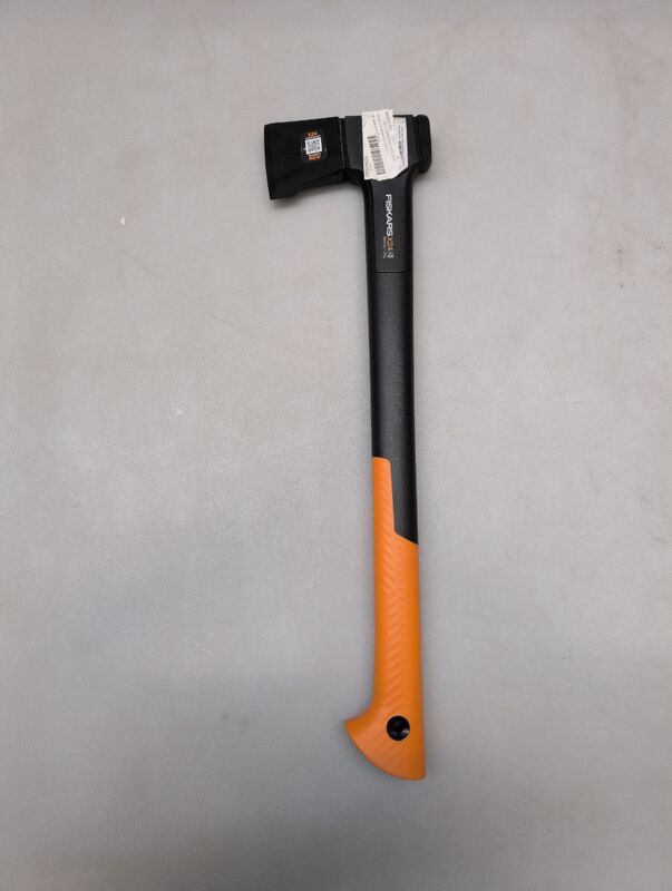 Fiskars Universalaxt X-series X24 Holzspalter Gartenwerkzeug leicht schwarz M - 6411501201638