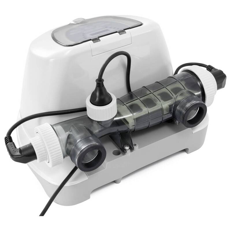 Intex Poolpumpe Schwimmbadpumpe 12112l/h Chlorproduktion 16g/h 240V 10,26kg - 6941057430997