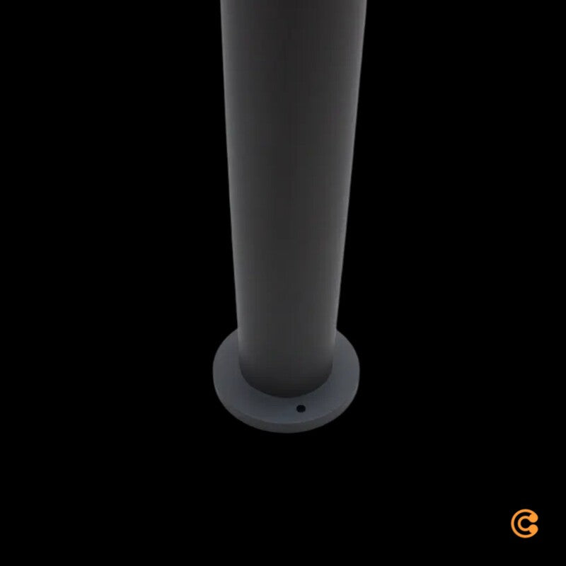 Lindby Wegeleuchte Gartenleuchte LED Melania Schwarz Aluminium SIEHE TEXT/FOTO - 4251096541502