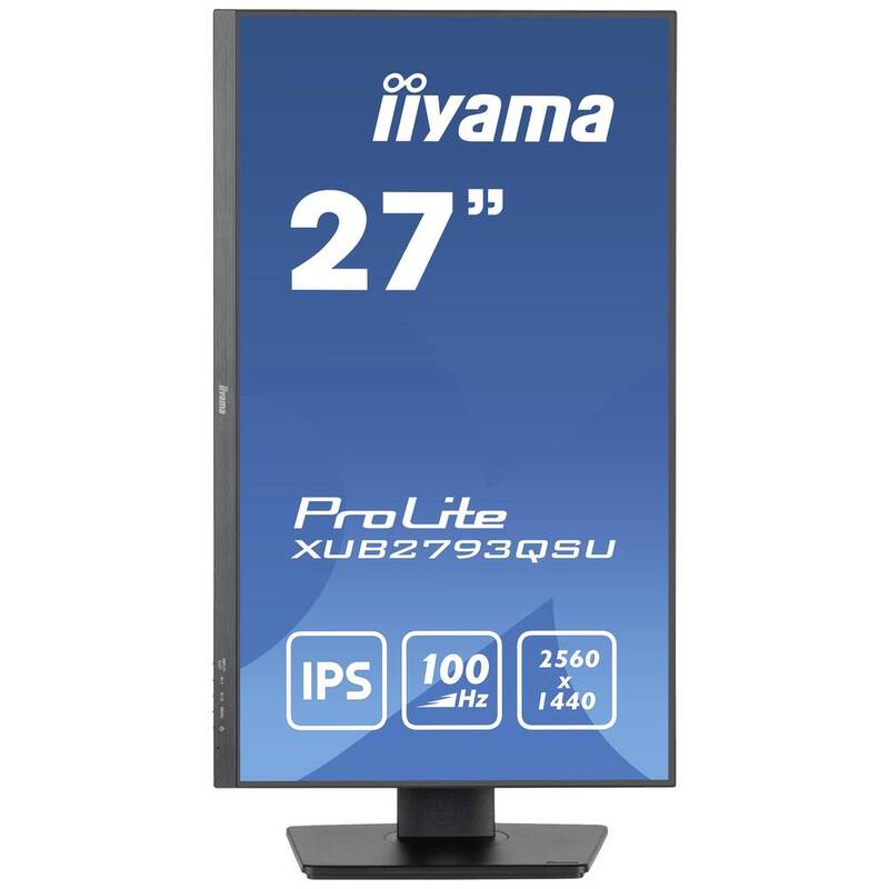 Iiyama ProLite LED-Monitor Bildschirm QHD 2560x1440 100Hz IPS Schwarz DEFEKTWARE - 4948570123087