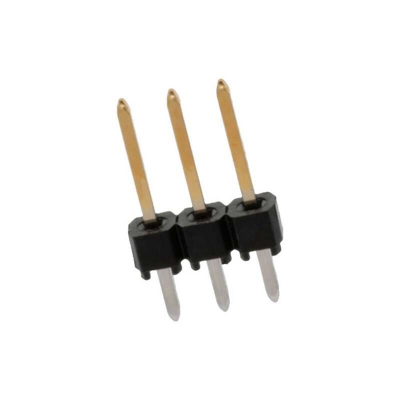Molex Stiftleiste Buchsenleiste Verbinder Schwarz 1 Reihe 3polig Tray 50 STÜCK - 2050007131878