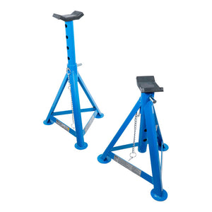 B-Ware BGS Unterstellbock 71030 Traglast 3000kg Hub 335-500mm Werkstatt 1 Paar blau