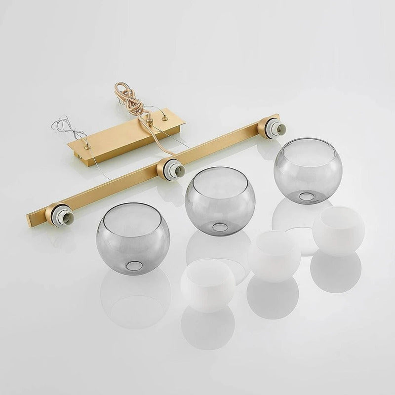 Lucande Mylah Hängelampe 3fl Ø 14 cm Deckenlampe Deckenleuchte Leuchte Spot56 - 4251911730227