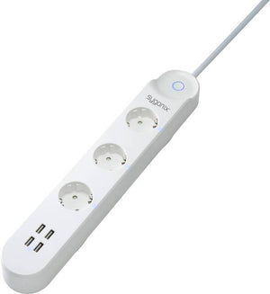 B-Ware Sygonix WiFi Steckdosenleiste App steuerbar Mehrfachsteckdose SIEHE TEXT/FOTO