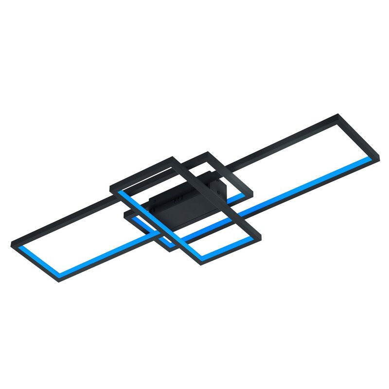 Trio Lighting WiZ Thiago LED-Deckenlampe Deckenlampe Lampe LED 104cm anthrazit - 4017807453751