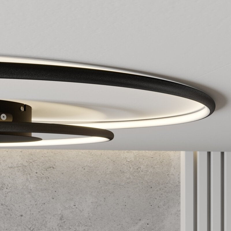 Lindby Joline LED-Deckenlampe Deckenleuchte Hängelampe Lampe LED 28W schwarz260 - 4251096564044
