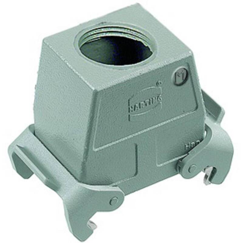 Harting Tüllengehäuse Gehäuse Han A 19200320437 grau gerader Kabeleingang - 2050006179284