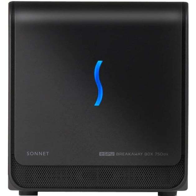 Sonnet eGPU Breakaway Box 750 Gehäuse für Thunderbolt GPU-Karten schwarz 750W - 0732311013027