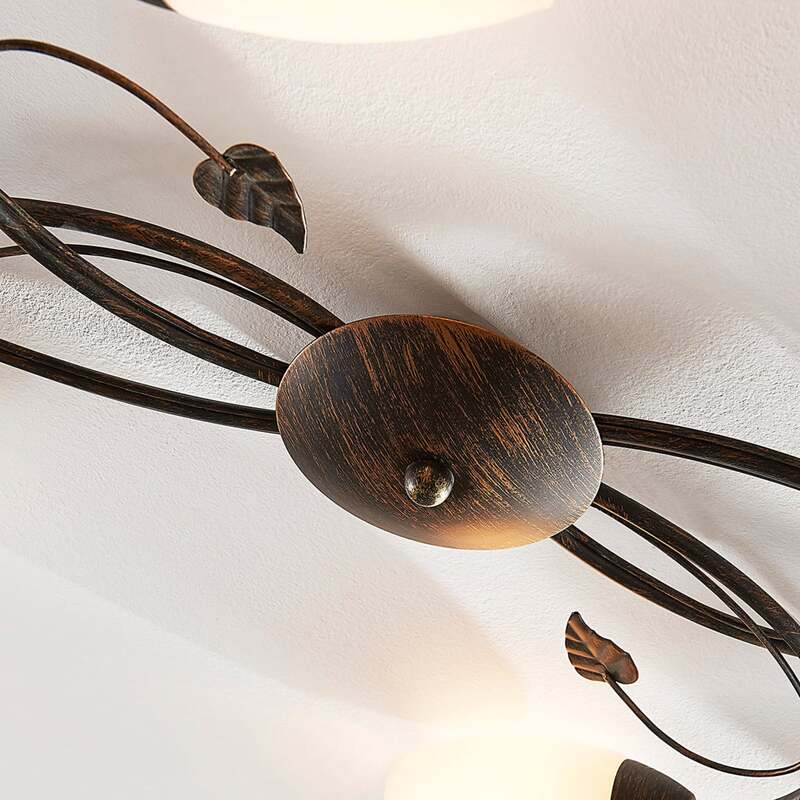 Lindby Deckenleuchte Stefania 6-flg LED Lampe Leuchte Deckenlampe 68cm - 4251096534917