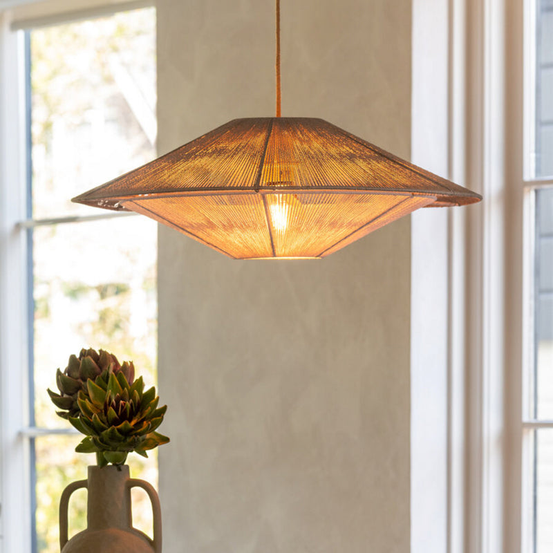 Good & Mojo Hängelampe Hängeleuchte Lumbini LED Pendelleuchte Lampe hellgrau - 8716248101066