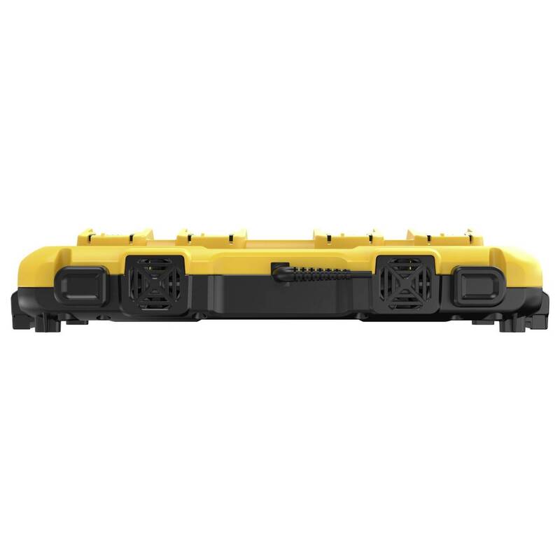 DEWALT DCB104 Schnellladegerät DCB104-QW inkl. Ladestand-Anzeige - 5035048706749