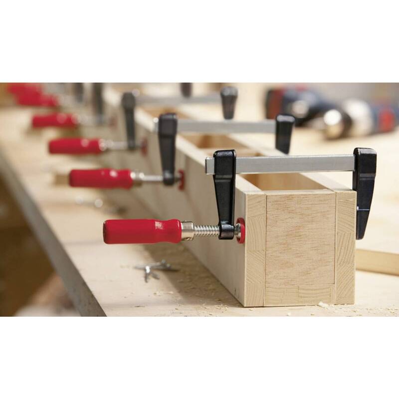 Bessey Tiefspann-Schraubzwinge 300mm Spannweite 80mm Ausladung 1 Stück leicht - 4008158005966
