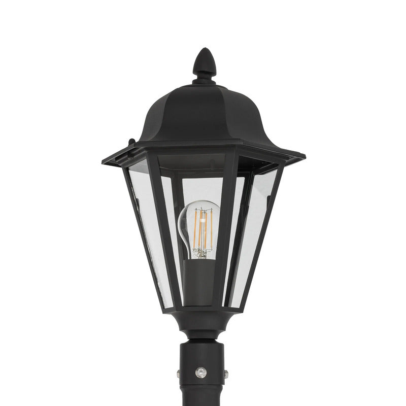 Lindby Außenleuchte Gartenleuchte Edana LED Pollerleuchte anthrazit 211cm IP44 - 4251096500387