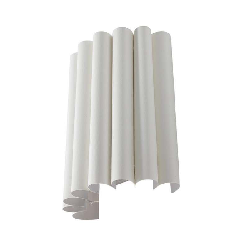 Duolla Wandleuchte Wandlampe Aria Microfaser creme E27 LED Lampenschirm - 5902249070804