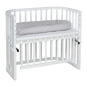 B-Ware babybay Maxi Beistellbett Comfort Plus Babybett Baby-Stillbett weiß lackiert