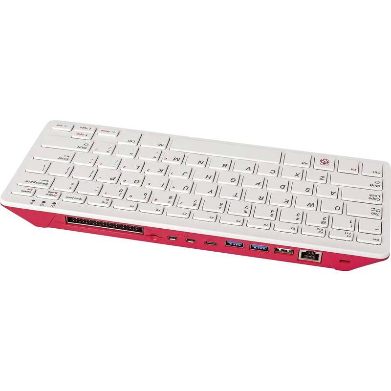 Raspberry Pi 400 Single-Board-Computer Starter-Kit 4GB 4x1.8GHz Maus HDMI-Kabel - 0633696493025