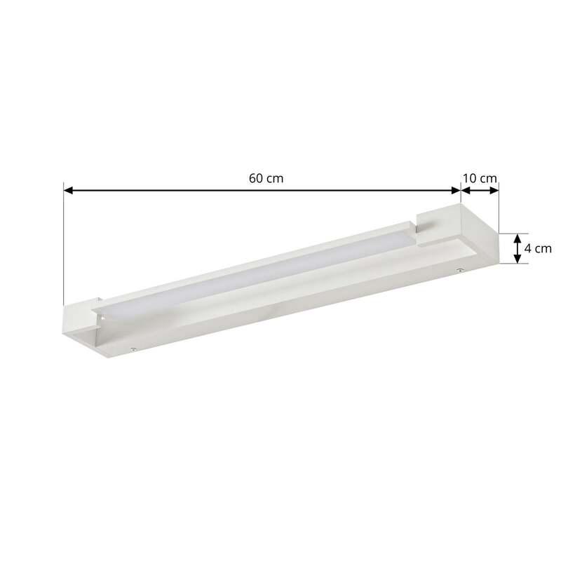 Arcchio Wandleuchte Jora LED Lampe schwenkbar IP44 Badezimmer weiß 60cm - 4251096591682