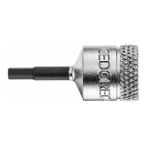 23x B-Ware Gedore Schraubendrehereinsatz Bit 1/4" Innen-6-kant 5mm CV-Stahl 23 STÜCK
