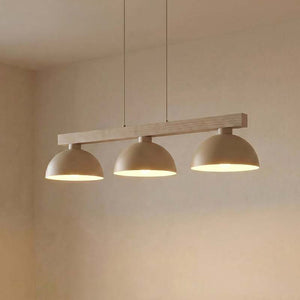 B-Ware TK-Lighting Hängeleuchte Oslo sandfarben 3-flammig LED Pendelleuchte 118cm lang