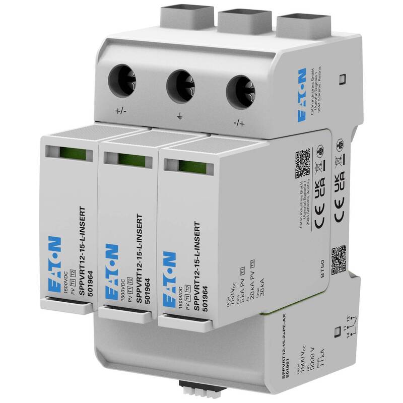 Eaton EP-501962 SPPVRT12-10-4-INSERT Überspannungsschutz-Modul Schutzgerät - 9010653062837