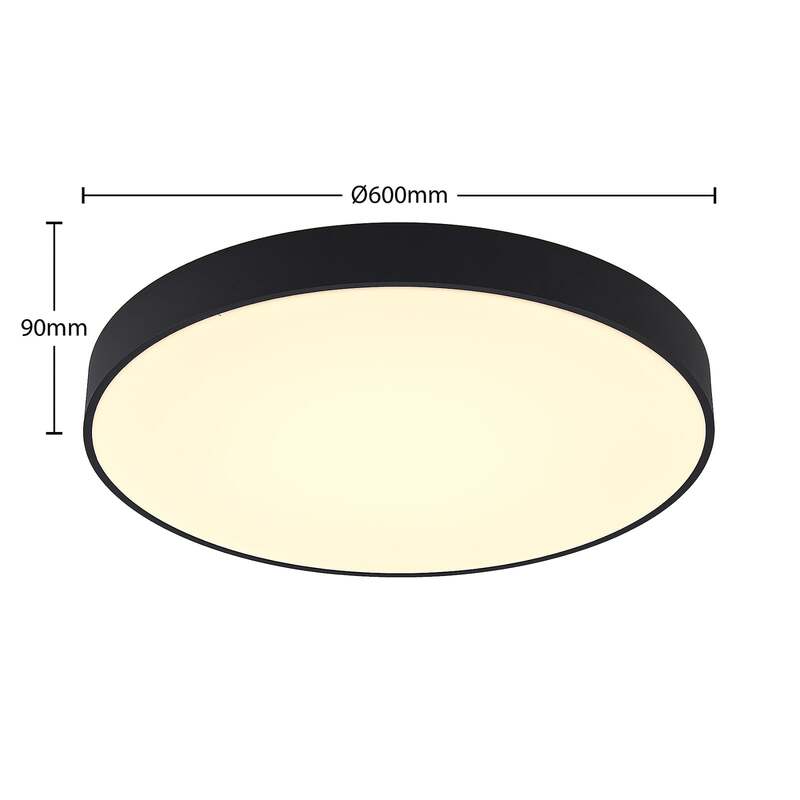 Arcchio Pendelleuchte Hängelampe LED Schwarz Aluminium Acryl Vanida Deckenla731 - 4251096597721