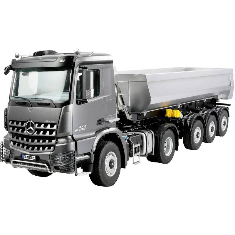 Amewi Mercedes-Benz Arocs Sattelzug Kippau LKW Modellbau Spielfahrzeug 1 zu 14 - 4262500340444