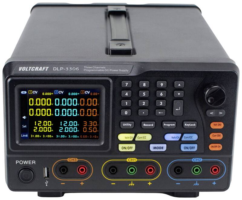 VOLTCRAFT DLP-3306 Labornetzgerät einstellbar 0 - 30 V 0 - 6 A 378 W Netzteil - 4064161230399