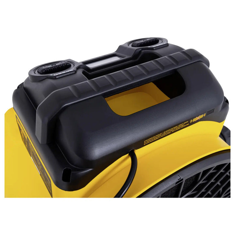 DeWalt Bodenventilator DXF1652 Ventilator Luftreiniger 116W Gelb Timer Lüfter - 6921183005023
