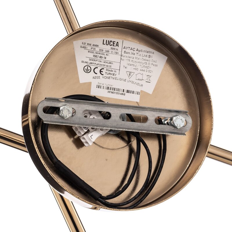 Bumerang Deckenleuchte Deckenlampe Leuchte Lampe Licht SIEHE TEXT/FOTO - 8699508183791