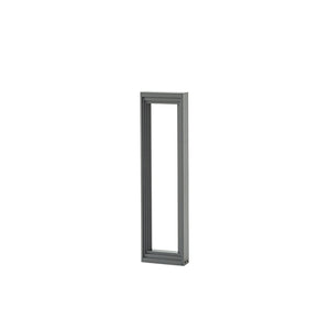 B-Ware Lucande Wegeleuchte Gartenleuchte Ashkan LED Pollerleuchte anthrazit 60cm IP65